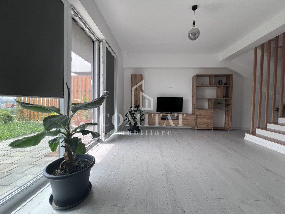 Vilă tip duplex | terasă și grădină | zona Borhanci