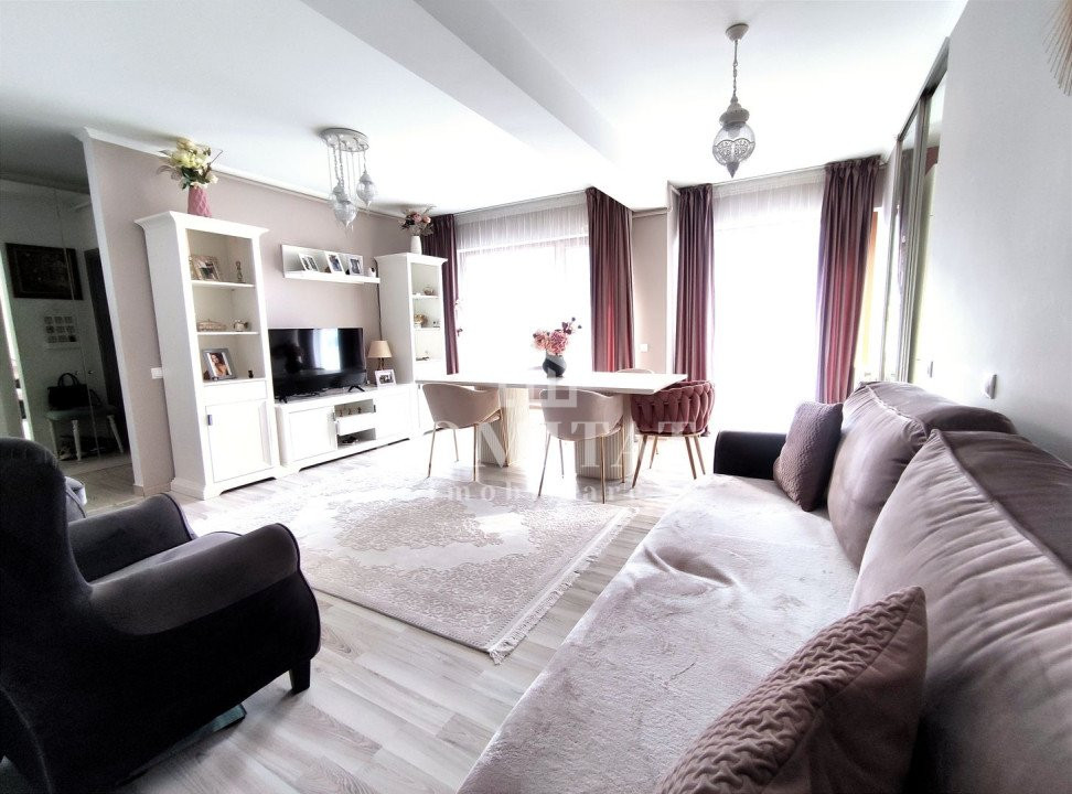 Apartament ultrafinisat| Etaj intermediar| Zona Borhanci