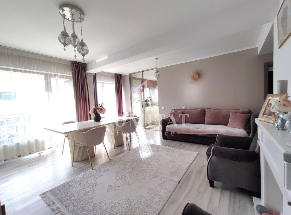 Apartament ultrafinisat| Etaj intermediar| Zona Borhanci