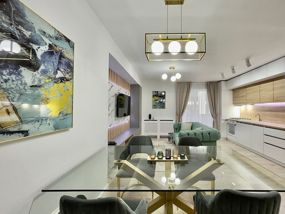 Apartament 2 camere ultrafinisat  | zona Dâmbul Rotund