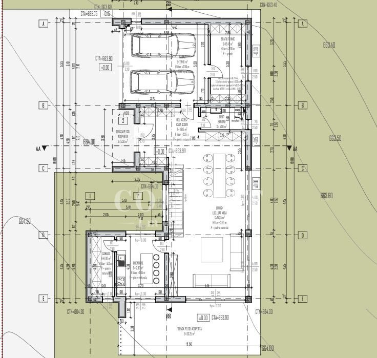 Teren cu autorizație | casa individuala | panorama | proiect inedit